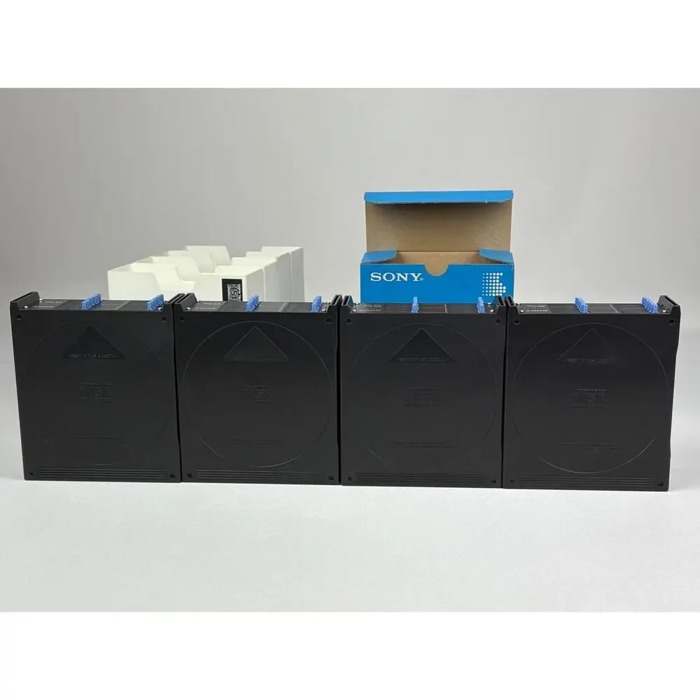 Lot of 4-Sony XA-10B 10-Disc Compact Disc CD Magazine Cartridges
